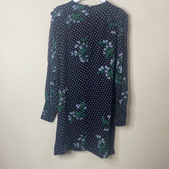 Ganni Rometty Ruffled Print Georgette Dress - Picture 6 of 6